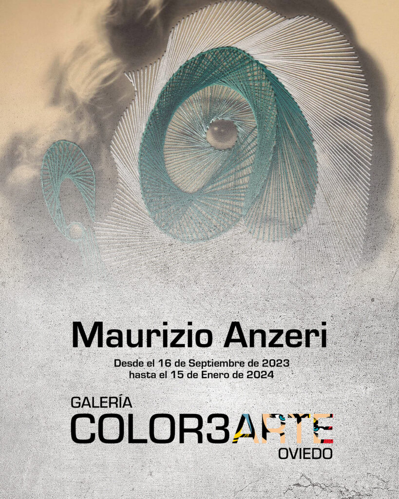 Maurizio Anzeri en la Galería Color3arte
