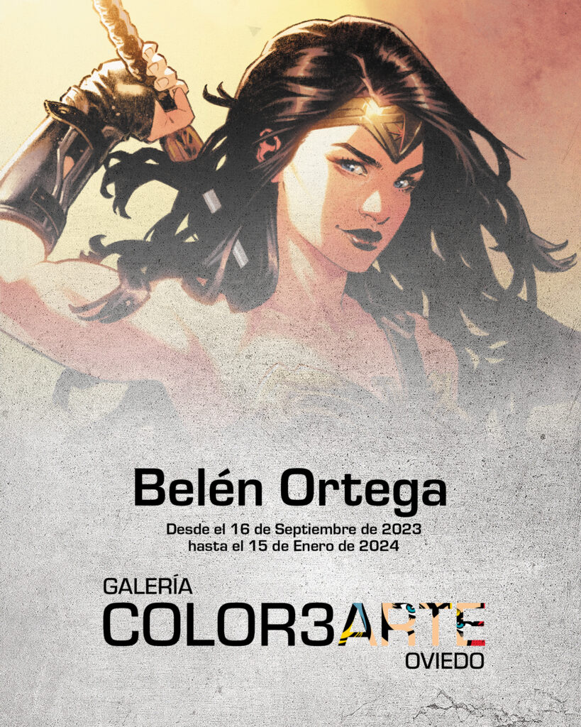 Belén Ortega en la Galería Color3arte
