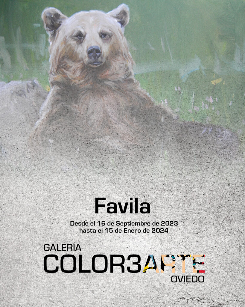 Favila en la Galería Color3arte