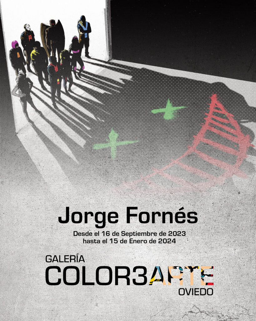 Jorge Fornés en la Galería Color3arte