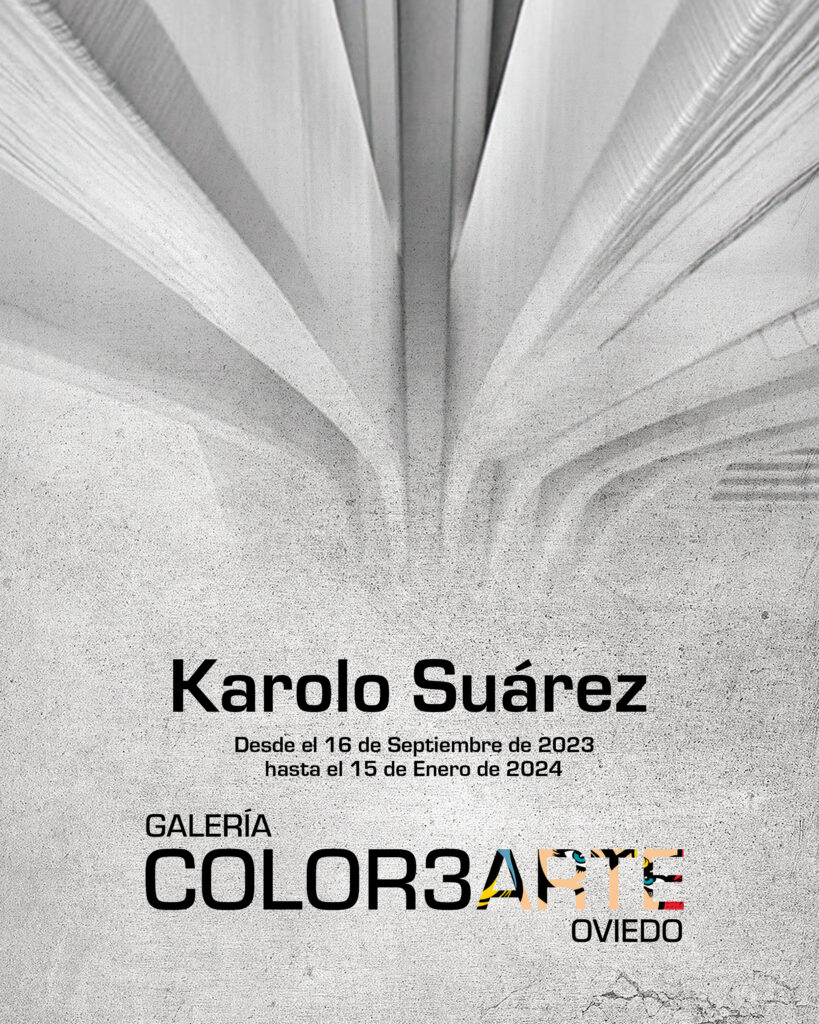 Karolo Suárez en la Galería Color3arte