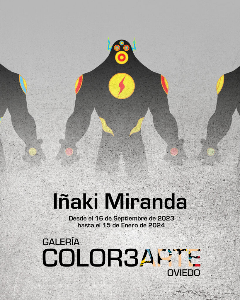 Iñaki Miranda en la Galería Color3arte