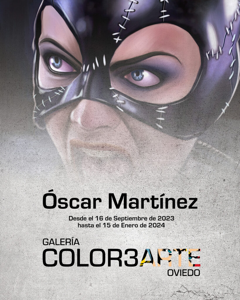 Óscar Martínez en la Galería Color3arte