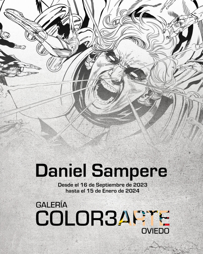 Daniel Sampere en la Galería Color3arte