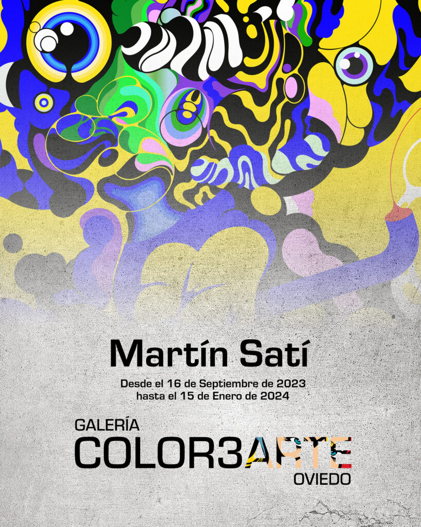 Martín Satí en la Galería Color3arte
