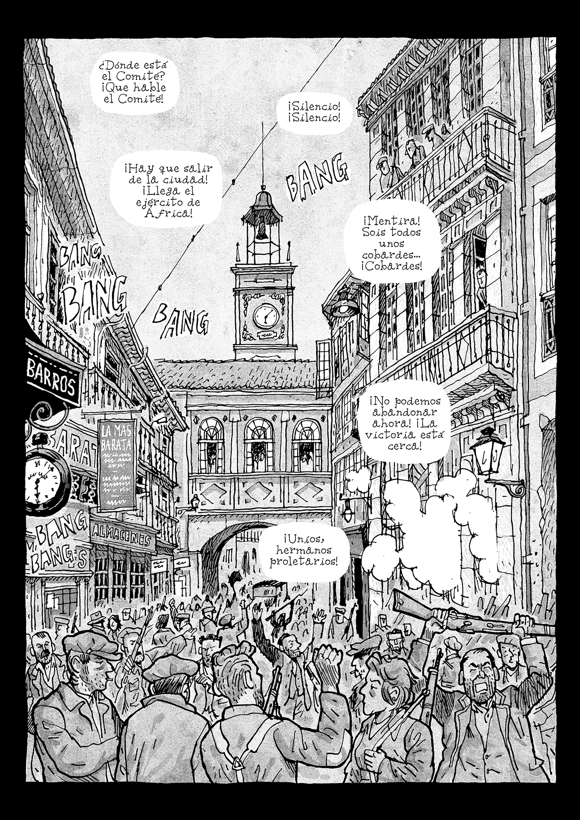 La Balada del Norte Tomo 2 Pág.207 de Alfonso Zapico