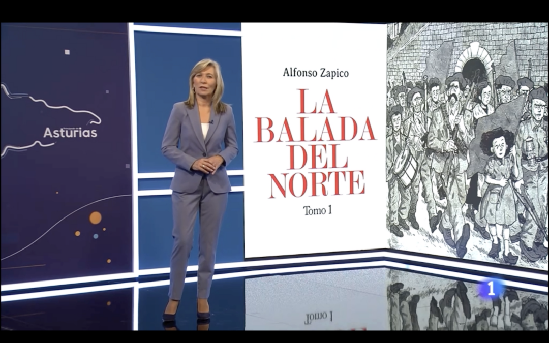 Alfonso Zapico en la Galería Color3arte por RTVE