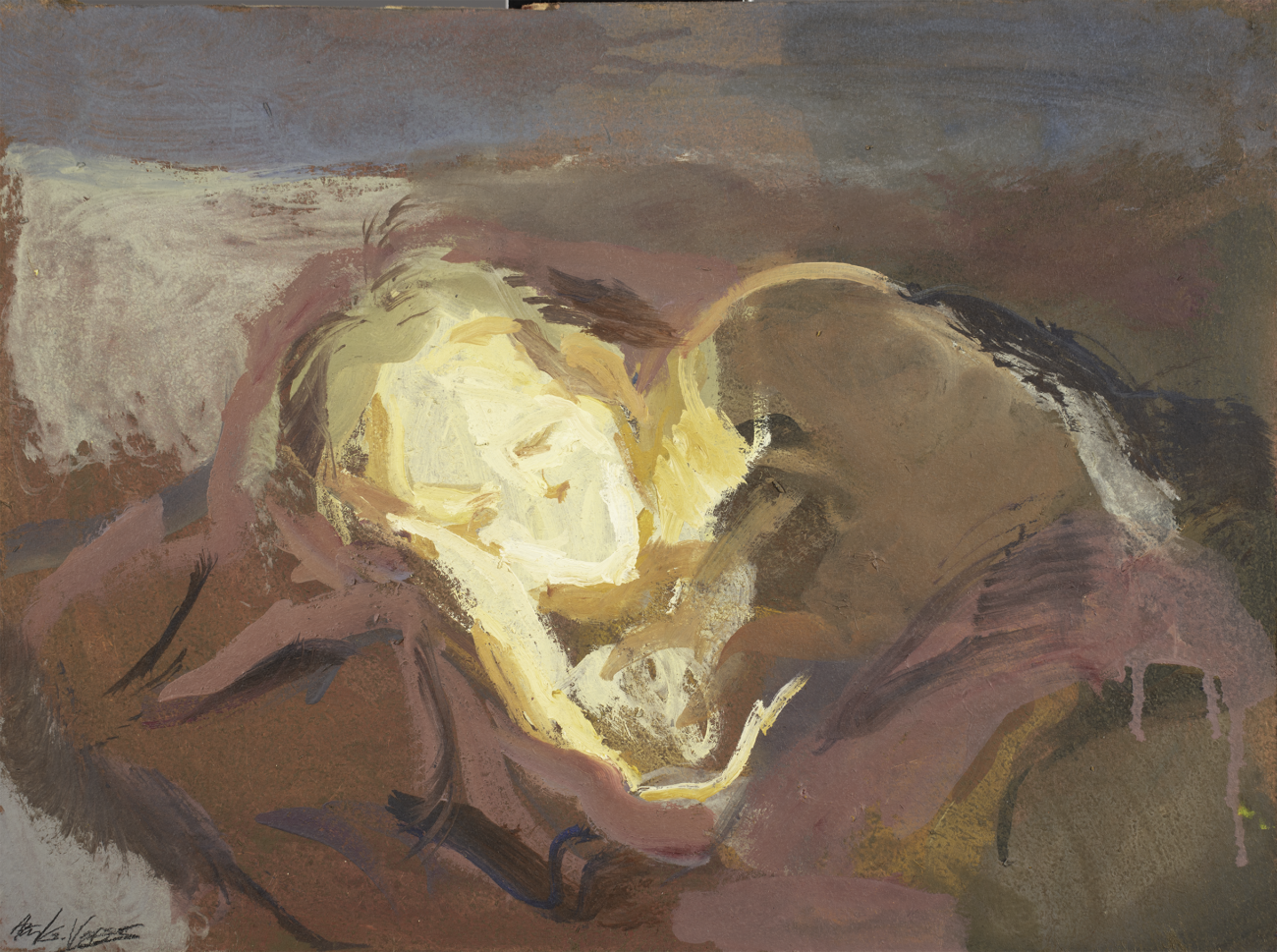 Belén tumbada en el sofá - Edición Limitada de Obra Gráfica