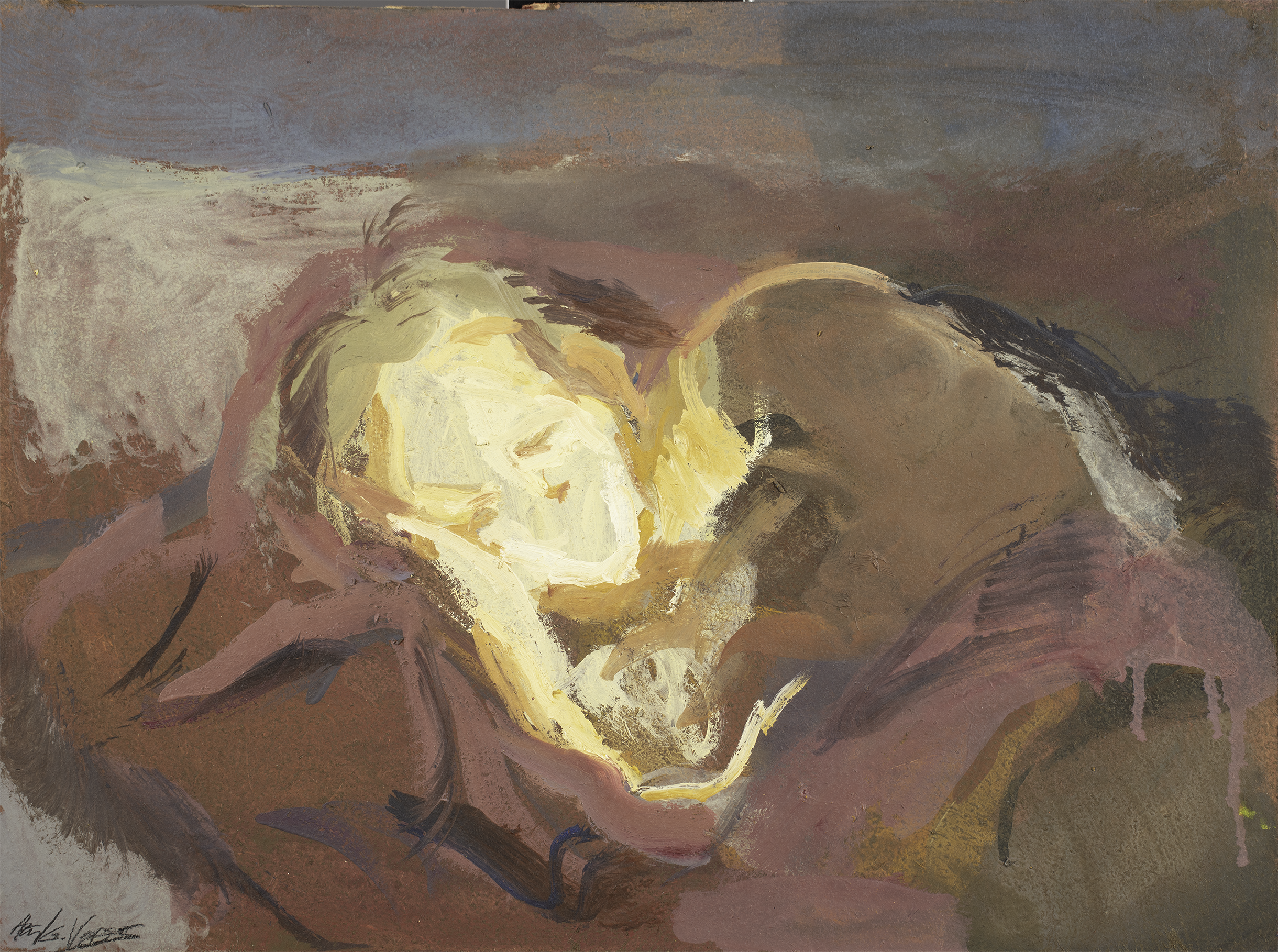 Belén tumbada en el sofá - Edición Limitada de Obra Gráfica